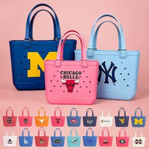 Sac de plage ouvert en EVA personnalisé avec logo, sac en EVA imperméable et durable pour la salle de sport en plein air, les voyages, sac à main Croc - Product Image 1