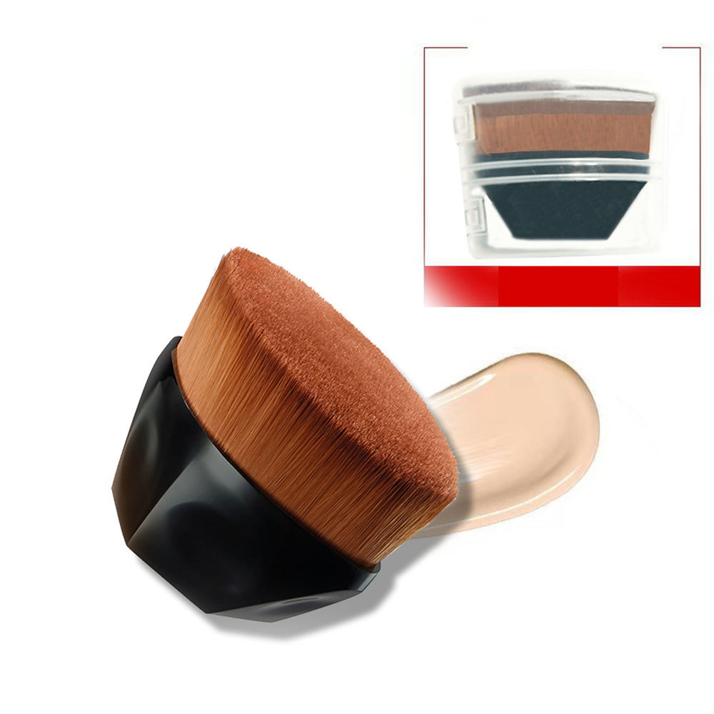 Petit pinceau de maquillage noir