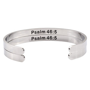 Waterproof Anti Tarnished 316L Stainless Steel Fashion <b>Bracelet</b> & <b>Bangle</b> Inspirational <b>Bracelets</b> For Women Men - Product Image 4
