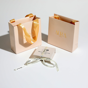 Wholesale Custom logo Eco-friendly <b>Paper</b> Bags, Gift Storage <b>Packaging</b> Bags, Clothing, Shoes, Jewelry, Shopping Bags - Product Image 4