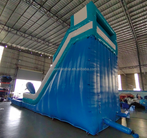 Thiết kế mới Đại Dương chủ đề thành phố thương mại trẻ em người lớn trượt Inflatable chơi trượt nước trượt với dwf hồ bơi - Product Image 5