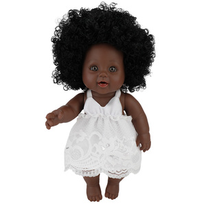 Muñeca de Plástico Reborn de 12 Pulgadas con Cabeza Explosiva y Piel Negra, Linda, Puede Bañarse, Simulación, Modelo Educativo, Venta al por Mayor, Gran Demanda - Product Image 3