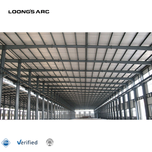 Thiết kế hiện đại kết cấu thép prefab xây dựng cho nhà máy kho và kim loại lưu trữ xây dựng - Product Image 1