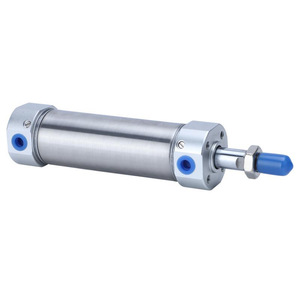กระบอกสูบสแตนเลสขนาดเล็ก Baocn Mg20 500 ระยะชักยาว แบบสองทาง กระบอกสูบลมแบบมีก้าน - Product Image 5