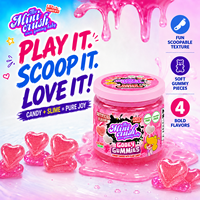 Bonbons liquides slime Halloween, confiture gommeuse, pot interactif, sauce acidulée à peler, bonbons gélifiés aux fruits