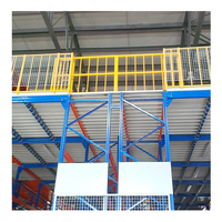 Structure de rayonnage en mezzanine à assemblage facile par boulons, capacité de stockage de 500 kg à 800 kg par mètre carré
