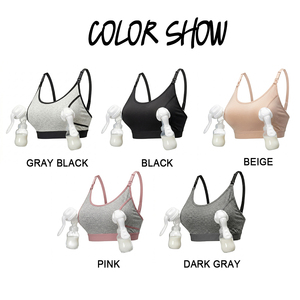 Reggiseno per Allattamento e Tiralatte Hands-Free in Cotone USA, Taglie S M L XL, con Spalline Rimovibili - Product Image 2