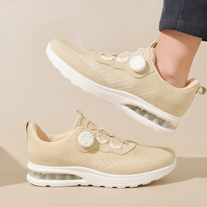 Bairuilun, venta al por mayor, nuevos zapatos de entrenamiento de carreras, zapatillas de correr transpirables con hebilla automática giratoria Oem, zapatillas Unisex - Product Image 2