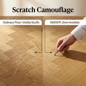 Parquet multicouche en chêne blanc brossé antique 450x75mm avec teinture Sunset pour maisons de luxe légères, usage extérieur et parcs - Product Image 5