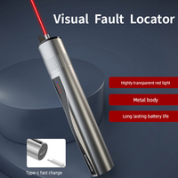 Alta calidad VFL 5mW 15mW 20mW 30mW recargable fibra óptica Visual falla láser pluma cuerpo de aleación de aluminio a prueba de caídas y duradero