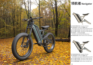 Рама для навигатора Ebike 48 В 40 А · ч с двойной батареей для электровелосипеда, 48 В 20 А · ч и Кирин 48 В 20 А · ч - Product Image 2