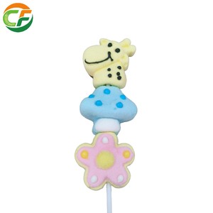 Sucettes guimauves en vrac, douces, multicolores, à thème de Noël, en forme de rennes, avec bonnet et écharpe de Père Noël, pour desserts de fêtes, cadeau pour enfants - Product Image 1