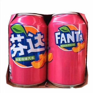Refresco de Durazno Sin Azúcar 330ml, Bebida Carbonatada Baja en Grasa, Lata de Refresco Afrutado Viral, Venta al por Mayor - Product Image 2