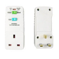 PRCD 30mA 10mA 13A Protection contre les fuites Prise UK Europe