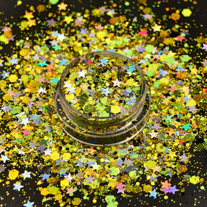 Halloween Chunky Glitter Mix <span class=keywords><strong>Orange</strong></span> Noir Violet pour Artisanat Ongles Résine - Product Image 6