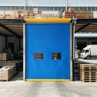 Nueva Puerta de PVC Industrial Automática de Alta Velocidad con Cierre Automático y Reparación Automática para Cuartos Limpios, Moderna y Económica para la Industria Alimentaria
