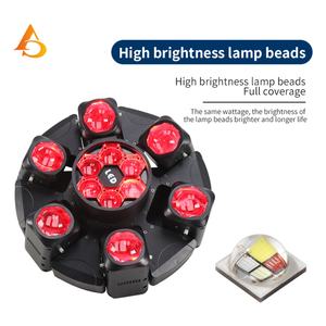 Luz Móvil de Escenario DMX512 Internacional, Luz Móvil RGBW de 6 Haces - Product Image 2