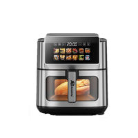 Freidora de Aire Anbolife 8L 1800W con Pantalla Táctil LED, 12 Programas Preestablecidos, Interior Metálico, Gran Capacidad, Cocina Saludable, OEM ODM