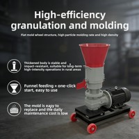 Nouvelle machine à granulés haute productivité pour l'élevage de poulets, canards, porcs, bovins, moutons, machine à granulés d'aliments pour animaux