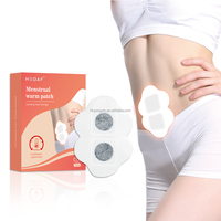 Patchs chauffants menstruels jetables activés par l'air, ingrédients végétaux, soulagement des crampes menstruelles, aide au sommeil, soutien antioxydant
