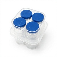 Flacons écologiques stériles dépyrrogénés en verre borosilicate transparent, 2, 3 ml, 2r, 4, 6, 10 pièces
