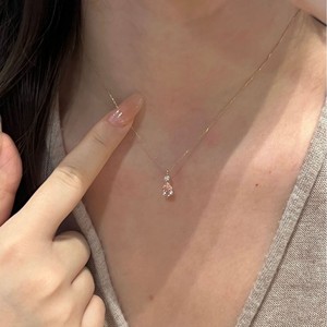 Collar de Plata Pura S925 con Diseño de Luz de Luna Nebulosa para Mujer, Estilo Romántico Francés, Cadena de Clavícula con Borla para Banquete - Product Image 1