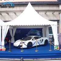 20x20ft 10x10ft extérieur pagode bâche pour cérémonie spectacle tente cirque tente cabana tente pour mariage
