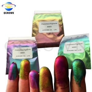 Caméléon aurora pigment pour les ongles caméléon sirène miroir poudre - Product Image 5