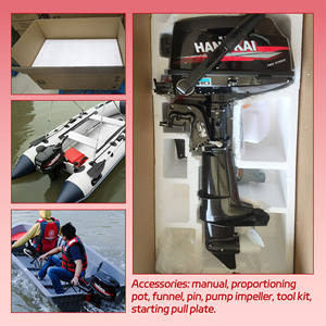 Leistungs starker 30 PS 2-Takt 496cc Leichter Aluminium-Außenbordmotor zum Angeln Segelboot Schnellboot Marine boot - Product Image 5