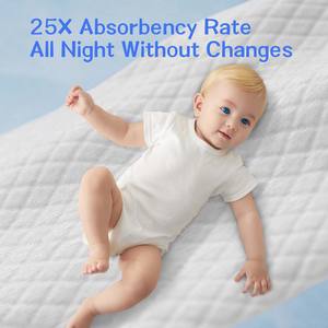 Coussinets d'incontinence souples étanches jetables sous-coussinets absorbants pour enfants femmes multi-usages non tissés SAP tampons d'<span class=keywords><strong>urine</strong></span> hygiène - Product Image 5