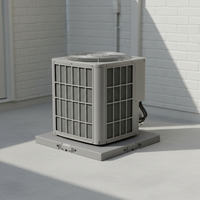 Alas Kondensor AC Unit Luar Ruangan untuk Peralatan HVAC, Pompa Panas, dan AC Mini Split, Bahan PP Tahan Banting 32*32 36*36