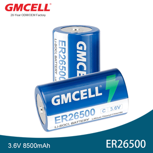 แบตเตอรี่ลิเธียม ER26500 ชนิด C ขนาด 3.6v รุ่น ER26500M แบตเตอรี่หลักสำหรับมิเตอร์ไฟฟ้า/น้ำ/แก๊สอัจฉริยะ, ระบบ IoT, GPS - Product Image 1