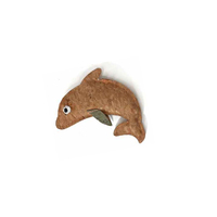 Jouets pour chats LEECORK de haute qualité, durables, interactifs, écologiques, pour usage intérieur, souris, tortue, éléphant, dauphin, poupées en liège naturel écologique