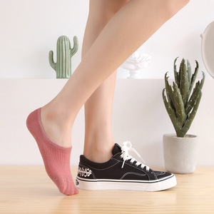 Invisible Socks For Women Breathable Low Cut Solid Color Casual Socks Youth Size Regular Fit - Product Image 4