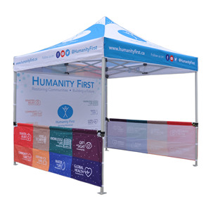 Auvent Pop up <span class=keywords><strong>Trad</strong></span> Show tente usine vente directe étanche pliable Marketing publicité tente 3m x 3m tente pour Promotion - Product Image 2