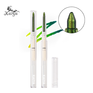 Maquillage scintillant personnalisé des yeux en gel métallique <span class=keywords><strong>Eye</strong></span> <span class=keywords><strong>Liner</strong></span> Pen Smooth Glide Waterproof Colorful Cameleon Multichrome Eyeline - Product Image 3