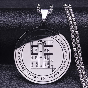Algiz - rune, amulette, vieux laiton Drakkaria Rune bijoux par