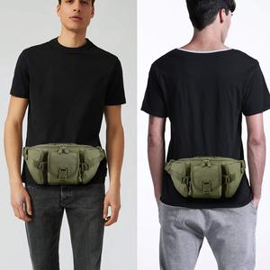 Abd bayrağı yama yardımcı kalça paketi ile taktik Fanny paket bel çantası açık havada bisiklet kamp yürüyüş için ayarlanabilir kayış ile - Product Image 2