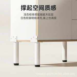 Adjustable Furniture <b>Legs</b> With Corner Brackets Heavy Duty Minimalist Design <b>For</b> Bed <b>Sofa</b> Shoe Cabinet - Product Image 2