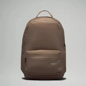 Mochila de día informal de gran capacidad estilo LULU, mochila escolar impermeable ligera de nailon de 25L, mochilas para ordenador portátil de viaje para hombres y mujeres