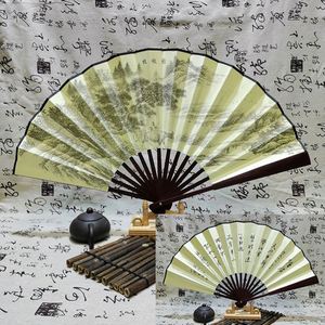 พัดพับลายโลโก้แบบกำหนดเอง สไตล์วินเทจ - Product Image 6