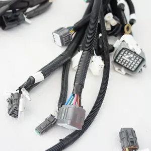 China Professionele Industrie Draad Harnas Automotive Controle Kabel Assemblages Voor Dx215 DX225-9