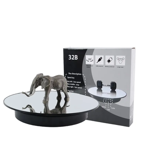 32cm 13 pollici Dorado Con Espejo 360 Grados <span class=keywords><strong>Plato</strong></span> Giratorio, Adecuado Para Mostrar Pequenos Articulos En El <span class=keywords><strong>Plato</strong></span> Giratorio - Product Image 6