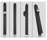 Gros Pdu 3 Phase Pdu 415V 63A 12port C19 2M Cordon D'alimentation Et Moniteur Télécommande Rack Mètres