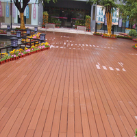 Échantillon Gratuit Nouvelle Technologie Lames de Terrasse WPC Effet Bois 3D en Relief pour Piscine et Décoration Extérieure