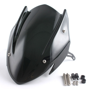 XXUN-Deflector de viento para parabrisas de motocicleta, con soporte para Suzuki <span class=keywords><strong>GSX</strong></span>-<span class=keywords><strong>S750</strong></span>, GSXS750, 2017, 2018, <span class=keywords><strong>2019</strong></span>, 2020, 2021 - Product Image 4