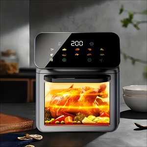 Forno Elettrico Multifunzione di Grande Capacità, <span class=keywords><strong>Friggitrice</strong></span> <span class=keywords><strong>ad</strong></span> <span class=keywords><strong>Aria</strong></span> con Schermo Touch, Funzioni di Salute Visibili, Pentola Antiaderente - Product Image 2