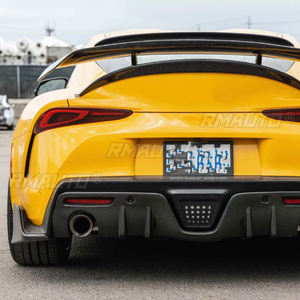 Alerón trasero de fibra de carbono estilo A, de FRP, para Toyota Supra A90 2019-2022, divisor de maletero trasero, piezas de automóvil - Product Image 3