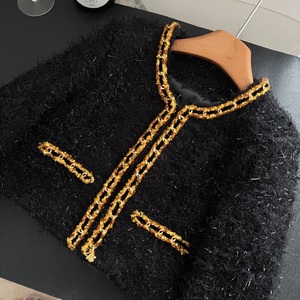 A11094 cappotto invernale da donna <span class=keywords><strong>a</strong></span> prova di vento giacca in pelliccia sintetica maniche <span class=keywords><strong>a</strong></span> lanterna in poliestere Casual tinta unita cappotti da donna - Product Image 6