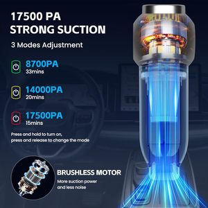 <span class=keywords><strong>Aspirateur</strong></span> à main à écran numérique <span class=keywords><strong>Aspirateur</strong></span> électrique pour voiture Mini <span class=keywords><strong>aspirateur</strong></span> portable souffleur d'air rapide 16KPA 100W - Product Image 6